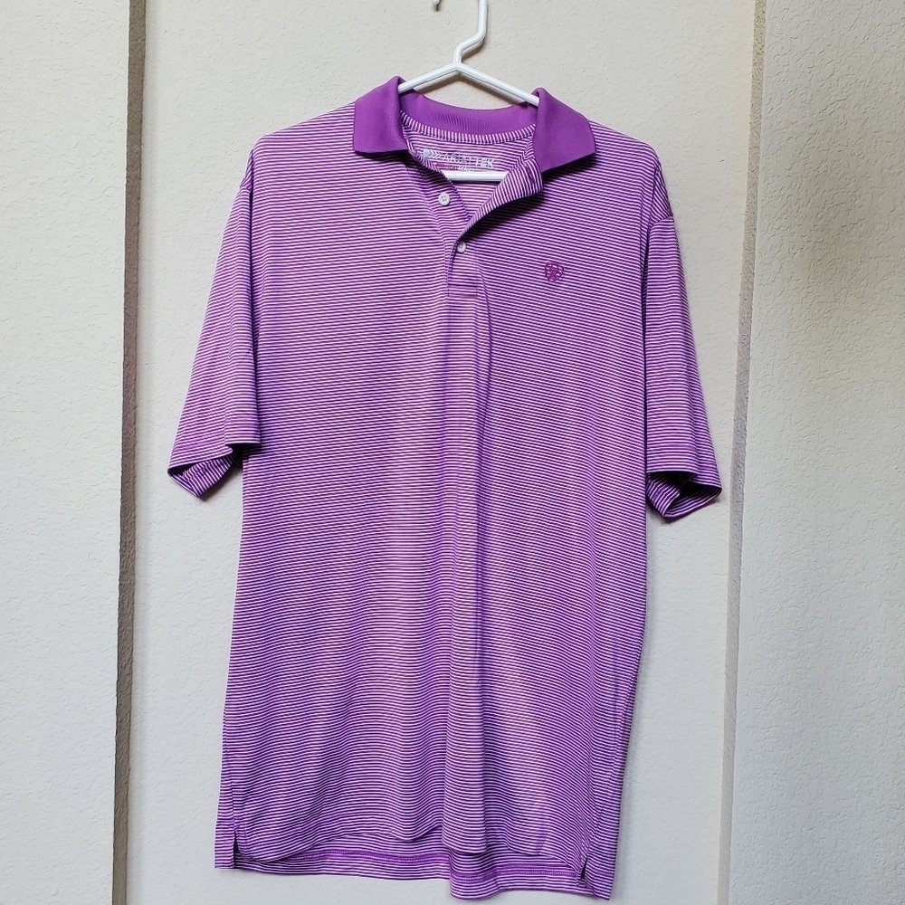 Ariat Tek Men's Golf Shirt. Size L